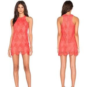 Lovers + Friends Shift Dress Lace Mini
